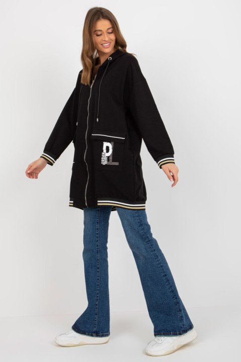 Bluza Damska Model RV-BL-8149.91P Black - Relevance Bluza Damska Model RV-BL-8149.91P Black - Relevance