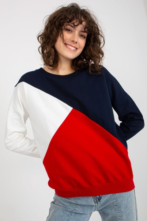 Bluza Damska Model RV-BL-8463.41P Navy/Red - Relevance Bluza Damska Model RV-BL-8463.41P Navy/Red - Relevance