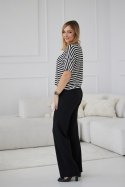 Spodnie Damskie Model M419/C Black/Lurex - La Aurora