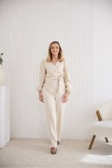 Spodnie Komplet Model M387/6 Beige - La Aurora