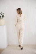 Spodnie Komplet Model M387/6 Beige - La Aurora