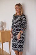 Sukienka Model VV M376L Black/Ecru - La Aurora