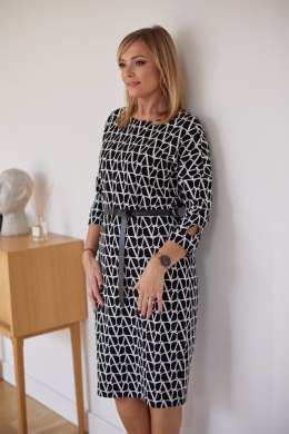 Sukienka Model VV M376L Black/Ecru - La Aurora