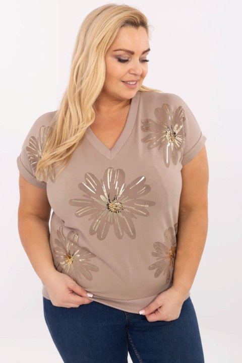 Bluzka Model RV-BZ-A547.01 Dark Beige - Relevance Bluzka Model RV-BZ-A547.01 Dark Beige - Relevance