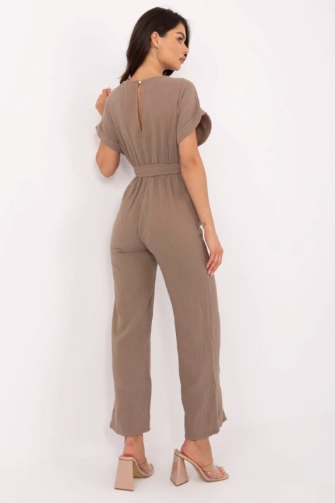 Kombinezon Model MI-KO-A2468.70 Brown - Italy Moda Kombinezon Model MI-KO-A2468.70 Brown - Italy Moda
