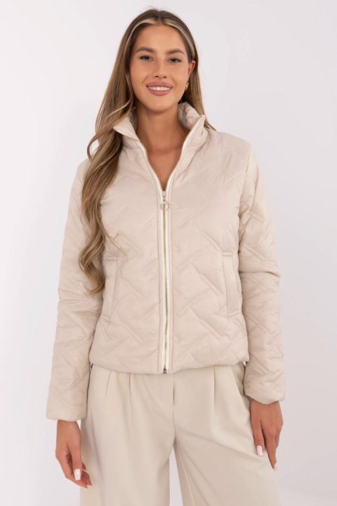 Kurtka Damska Model MI-KR-88625.12 Beige - Italy Moda Kurtka Damska Model MI-KR-88625.12 Beige - Italy Moda