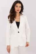 Marynarka Model DHJ-MA-18736.12 Ecru - Italy Moda