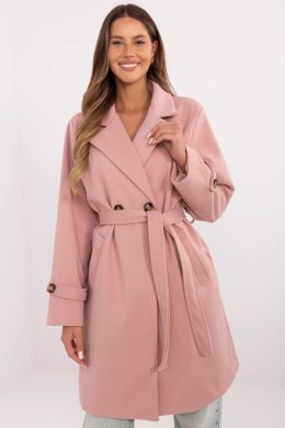 Płaszcz Damski Model MO-PL-5209.87 Dark Pink - Italy Moda