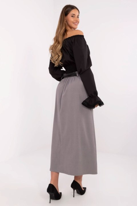 Spódnica Model MI-SD-88660.83 Grey - Italy Moda Spódnica Model MI-SD-88660.83 Grey - Italy Moda