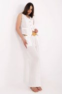 Spodnie Komplet Model DHJ-KMPL-20882.66 White - Italy Moda