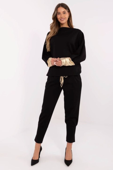 Spodnie Komplet Model DHJ-KMPL-9311.97 Black - Italy Moda Spodnie Komplet Model DHJ-KMPL-9311.97 Black - Italy Moda