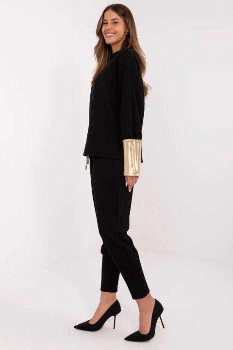 Spodnie Komplet Model DHJ-KMPL-9311.97 Black - Italy Moda Spodnie Komplet Model DHJ-KMPL-9311.97 Black - Italy Moda