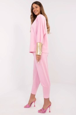 Spodnie Komplet Model DHJ-KMPL-9311.97 Light Pink - Italy Moda