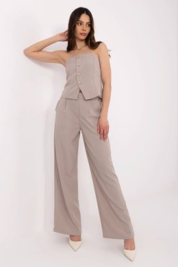 Spodnie Komplet Model MI-KMPL-A2349.75 Dark Beige - Italy Moda