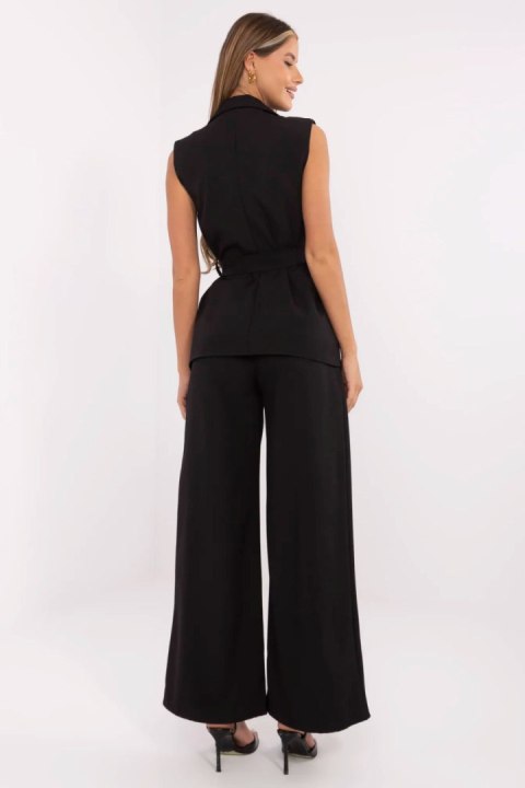 Spodnie Komplet Model MI-KMPL-C296.87 Black - Italy Moda Spodnie Komplet Model MI-KMPL-C296.87 Black - Italy Moda