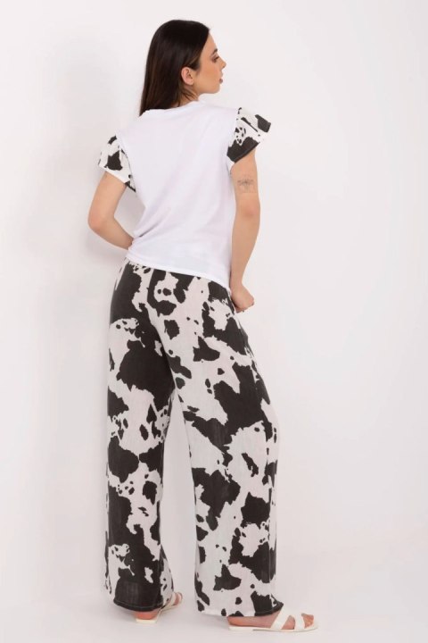 Spodnie Komplet Model MI-KMPL-M58091.88 Black/White - Italy Moda Spodnie Komplet Model MI-KMPL-M58091.88 Black/White - Italy Moda