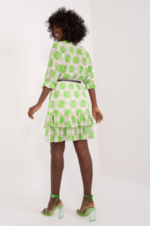 Sukienka Model DHJ-SK-17370.83 Light Green - Italy Moda Sukienka Model DHJ-SK-17370.83 Light Green - Italy Moda