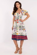 Sukienka Model DHJ-SK-19396.76 Ecru - Italy Moda