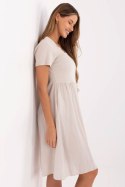 Sukienka Model DHJ-SK-25370.85 Beige - Italy Moda