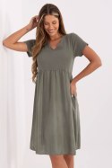 Sukienka Model DHJ-SK-25370.85 Khaki - Italy Moda