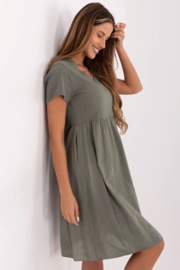 Sukienka Model DHJ-SK-25370.85 Khaki - Italy Moda