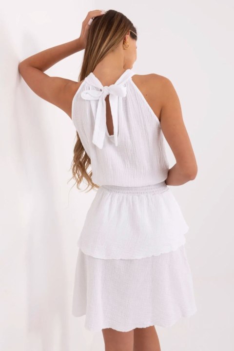 Sukienka Model MI-SK-92166.71P White - Italy Moda Sukienka Model MI-SK-92166.71P White - Italy Moda