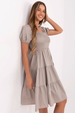 Sukienka Model MI-SK-A2561.89 Dark Beige - Italy Moda