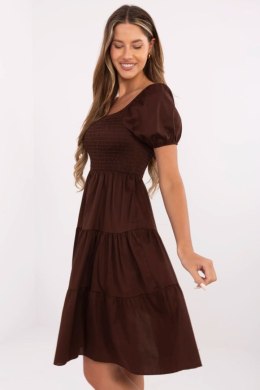 Sukienka Model MI-SK-A2561.89 Dark Brown - Italy Moda