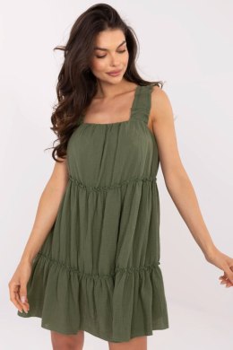 Sukienka Model MI-SK-A5036.78 Khaki - Italy Moda