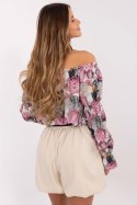 Szorty Damskie Model MI-SN-61784.90 Beige - Italy Moda