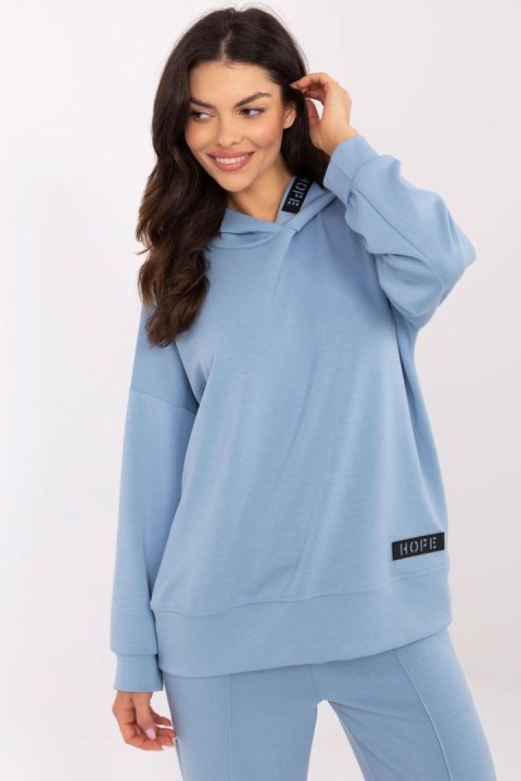 Bluza Damska Model DHJ-BL-20522.89 Blue - Italy Moda Bluza Damska Model DHJ-BL-20522.89 Blue - Italy Moda