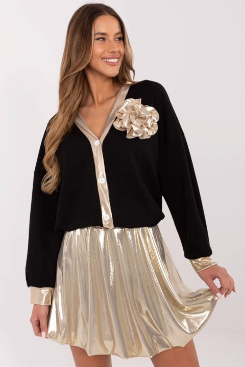 Bluza Damska Model MI-BL-61789.24 Black - Italy Moda Bluza Damska Model MI-BL-61789.24 Black - Italy Moda
