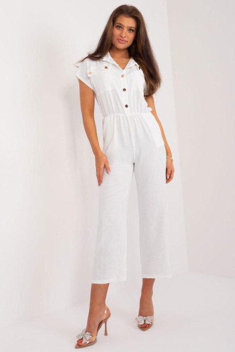 Kombinezon Model DHJ-KO-17698.54 White - Italy Moda Kombinezon Model DHJ-KO-17698.54 White - Italy Moda
