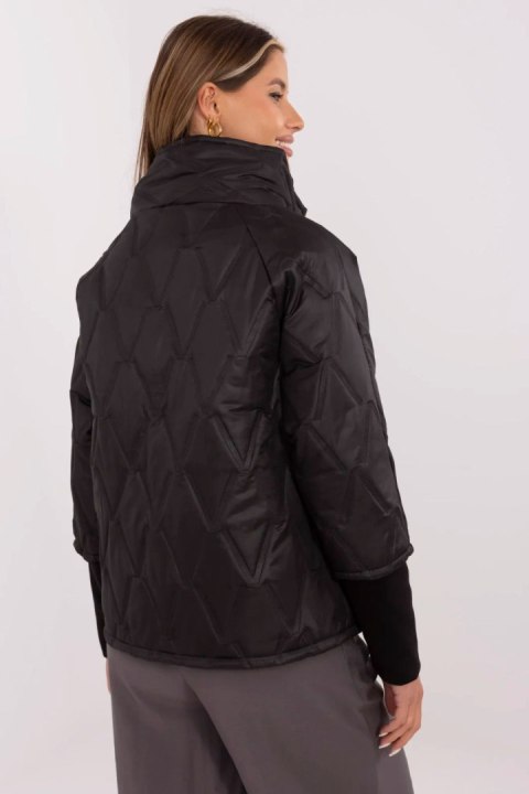 Kurtka Damska Model MI-KR-9002-1.74P Black - Italy Moda Kurtka Damska Model MI-KR-9002-1.74P Black - Italy Moda