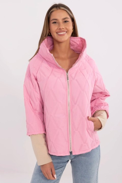 Kurtka Damska Model MI-KR-9002-1.74P Pink - Italy Moda Kurtka Damska Model MI-KR-9002-1.74P Pink - Italy Moda