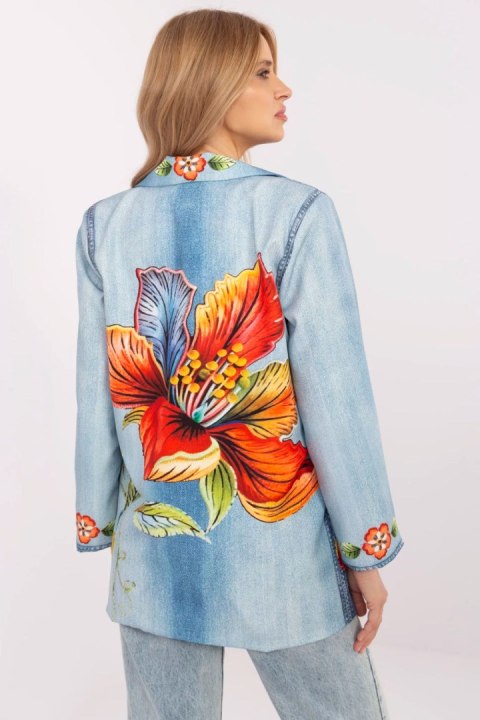 Marynarka Model DHJ-MA-18525-31.87 Blue - Italy Moda Marynarka Model DHJ-MA-18525-31.87 Blue - Italy Moda