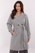 Płaszcz Damski Model MO-PL-5209.87 White/Grey - Italy Moda