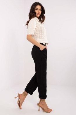 Spodnie Damskie Model DHJ-SP-20506.79 Black - Italy Moda