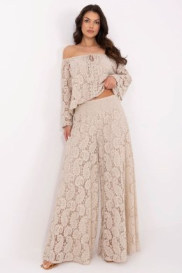 Spodnie Damskie Model MI-SP-88501.81 Beige - Italy Moda