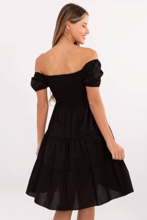 Sukienka Model MI-SK-A2561.89 Black - Italy Moda Sukienka Model MI-SK-A2561.89 Black - Italy Moda