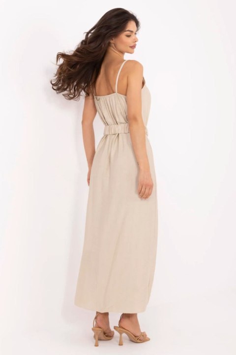 Sukienka Model MI-SK-A6401.00 Beige - Italy Moda Sukienka Model MI-SK-A6401.00 Beige - Italy Moda