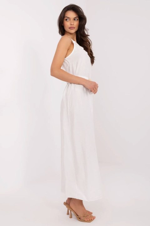 Sukienka Model MI-SK-A6401.00 Ecru - Italy Moda Sukienka Model MI-SK-A6401.00 Ecru - Italy Moda