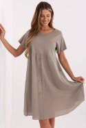 Sukienka Model MO-SK-1005.67 Dark Beige - Italy Moda