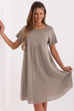 Sukienka Model MO-SK-1005.67 Dark Beige - Italy Moda
