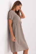 Sukienka Model MO-SK-1005.67 Dark Beige - Italy Moda