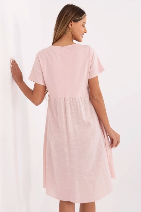 Sukienka Model MO-SK-1005.67 Light Pink - Italy Moda Sukienka Model MO-SK-1005.67 Light Pink - Italy Moda