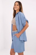 Szorty Damskie Model MI-SN-6620.72P Blue - Italy Moda