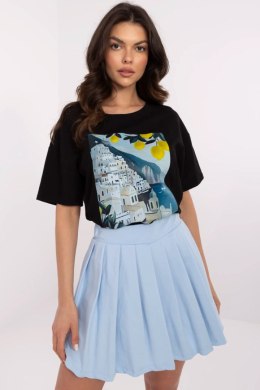 Tshirt Damski Model MI-TS-M3221-1.20P Black - Italy Moda