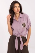 Koszula Damska Model DHJ-KS-8595-1.66 Light Violet - Italy Moda