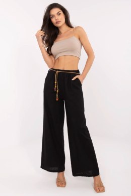 Spodnie Damskie Model MO-SP-9806.66 Black - Italy Moda